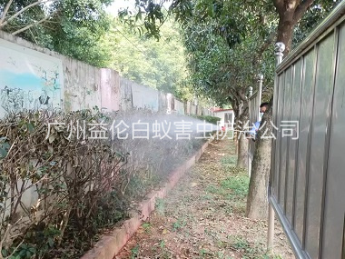 花都绿化带蚊蝇防治工程