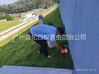 黄埔堤坝鼠害防治工程